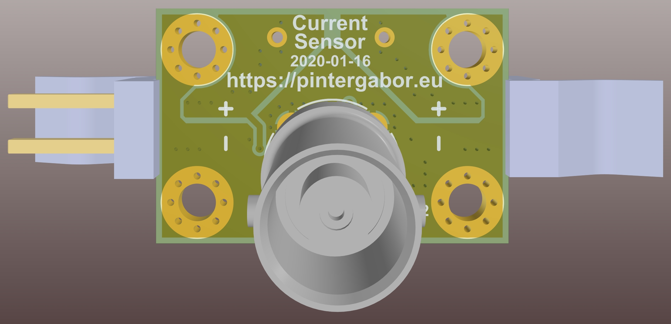 Current sensor PCB