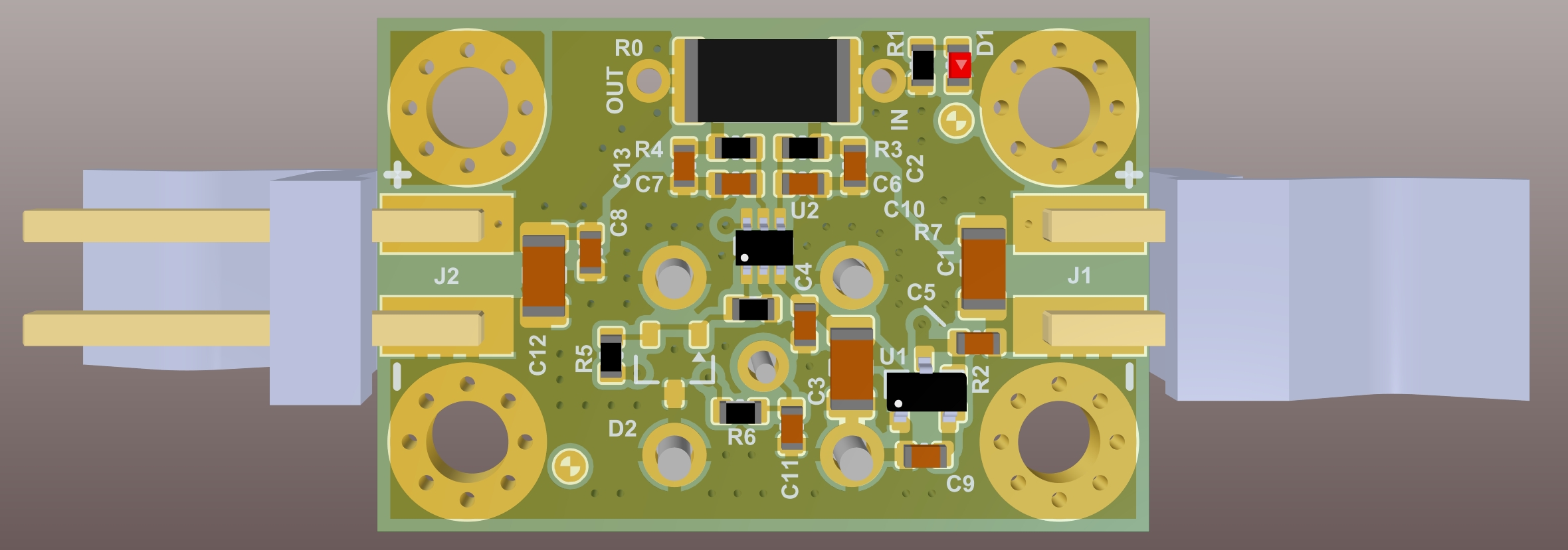 Current sensor PCB